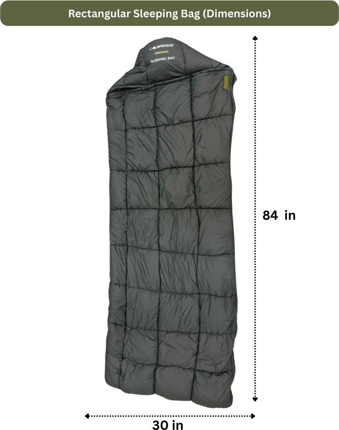 Campingear FrostNest PolarIite | For Camping,Trekking & Travel | 0°C Sleeping Bag