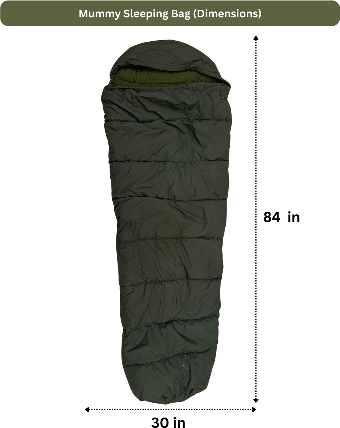 Image of Campingear WinterCore Sleeping Bag | Extreme Cold Protection | 0C to -5C Sleeping Bag