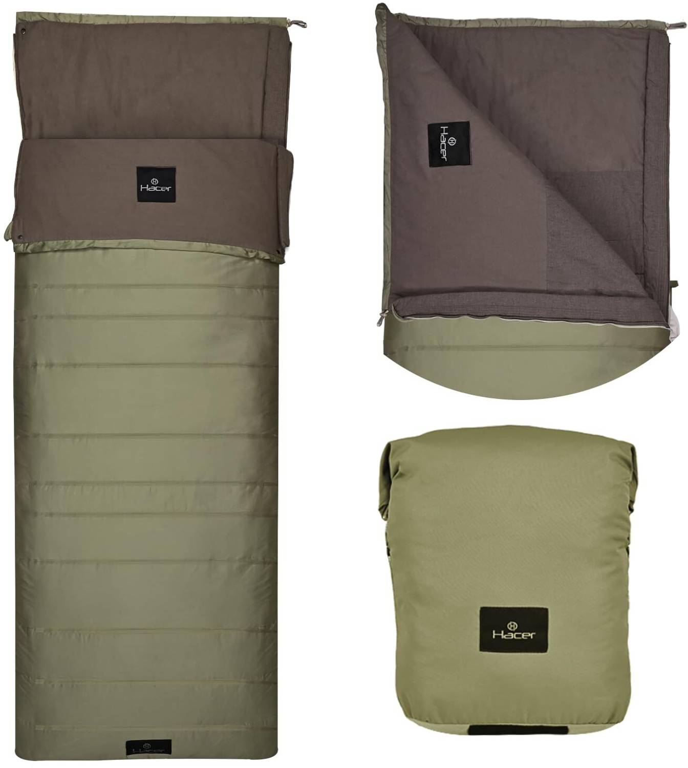 Hacer HC-500 Nubra Camping Sleeping Bag For Hiking Traveling and