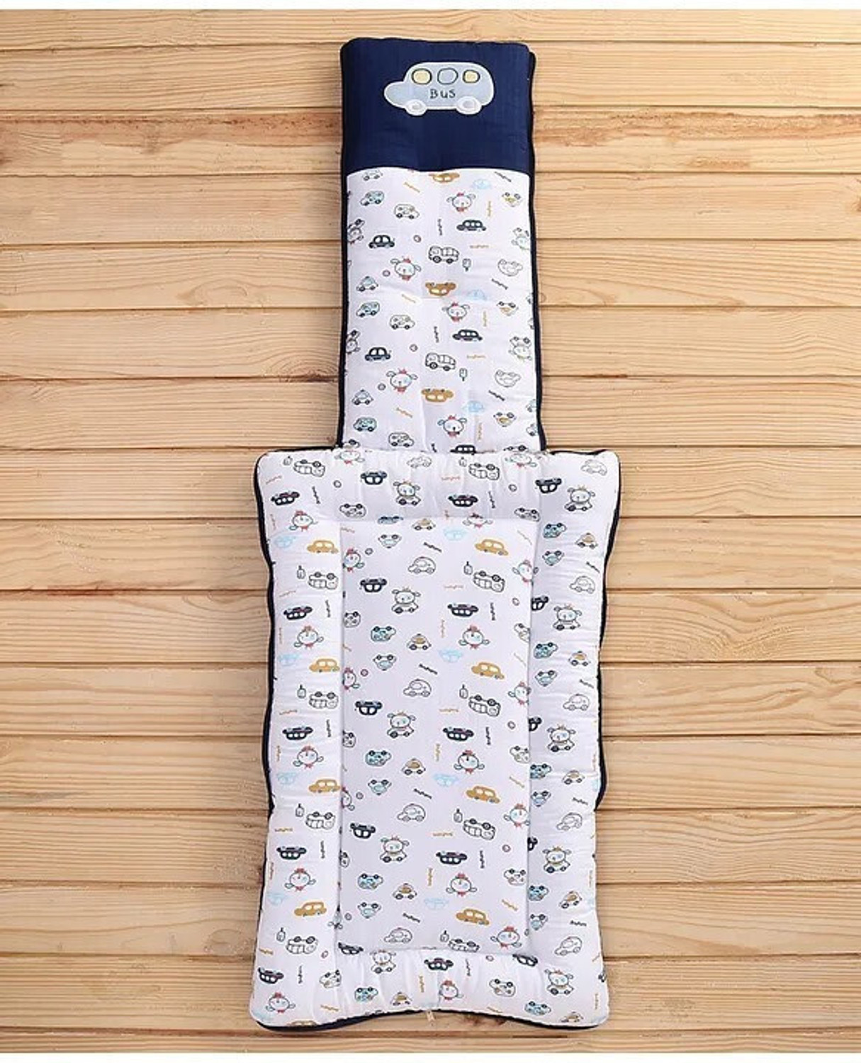 Image of RUMPES 3 in 1 Baby Bed, Baby Bedding for New Born & Carry Nest, Cotton Sleeping Bag Sleeping Bag