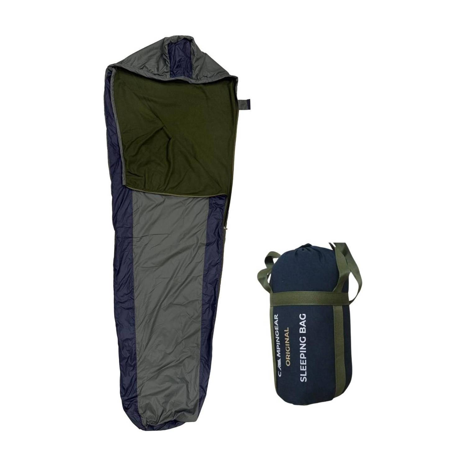 Campingear Portable FrostLite Compact for Camping, Trekking & Travel Sleeping Bag (Blue) Sleeping Bag