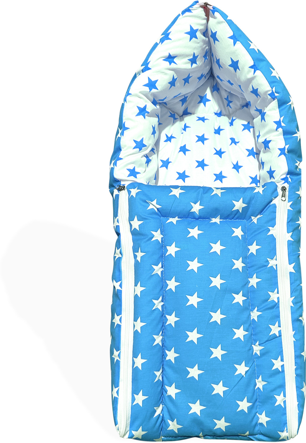Image of MOM & SON Cotton Baby Bed Sized Bedding Set