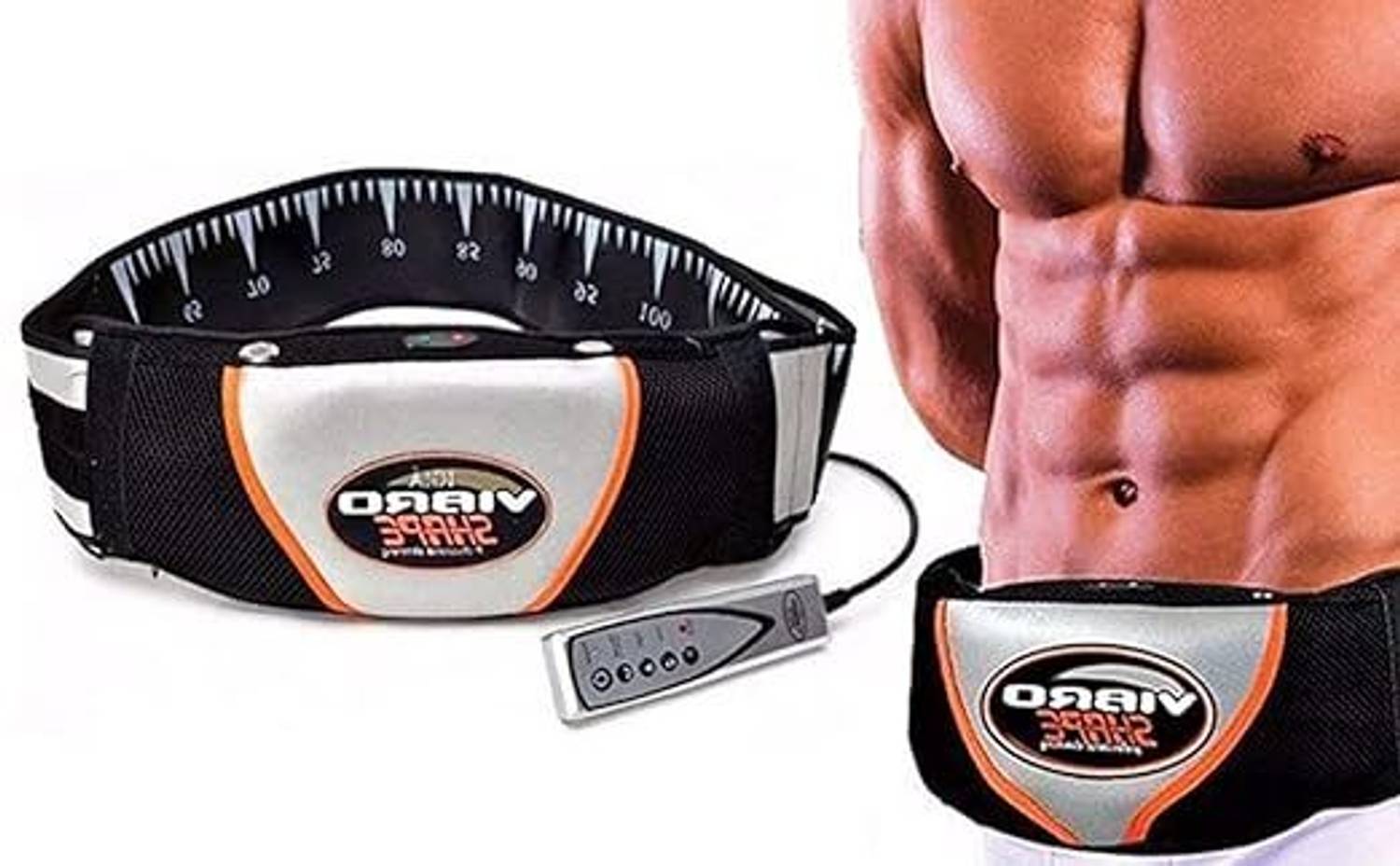 AQUARIUSSTORE Vibro Shape Belt Fat Burning with Vibration Heating Relaxing Vibrating Slimming Belt