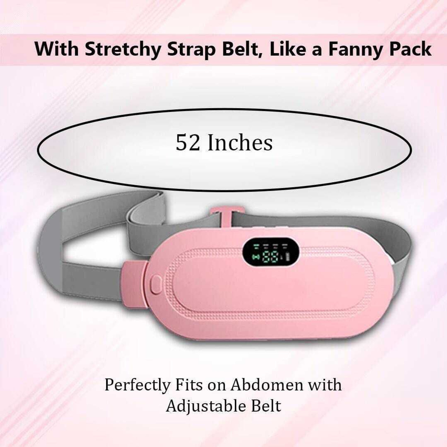 Image of HYMASA Electric Cordless Heating Pad for Period Pain, Cramp Relief, Back Pain in Period Slimming Machine