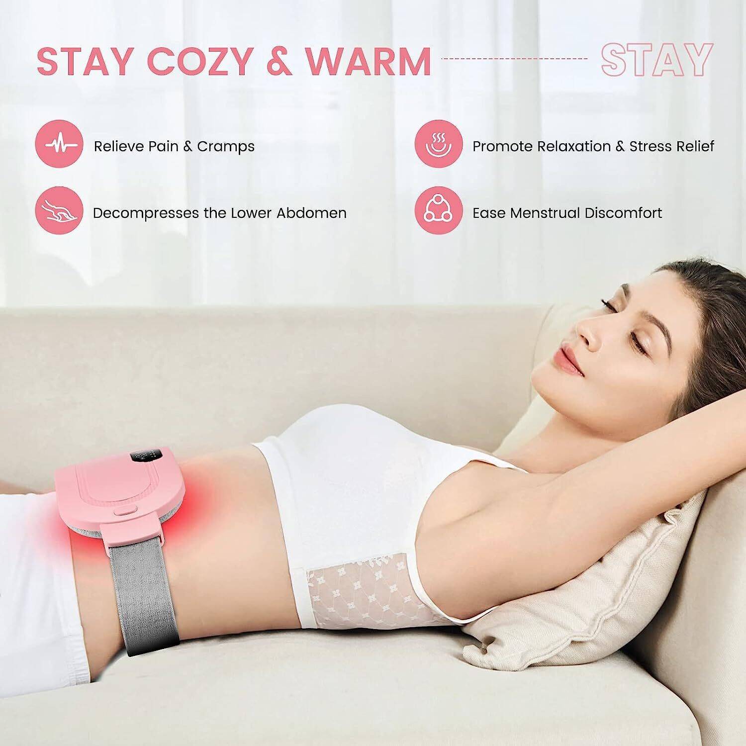 HYMASA Heating Pad for Period Pain Relief - Image 3