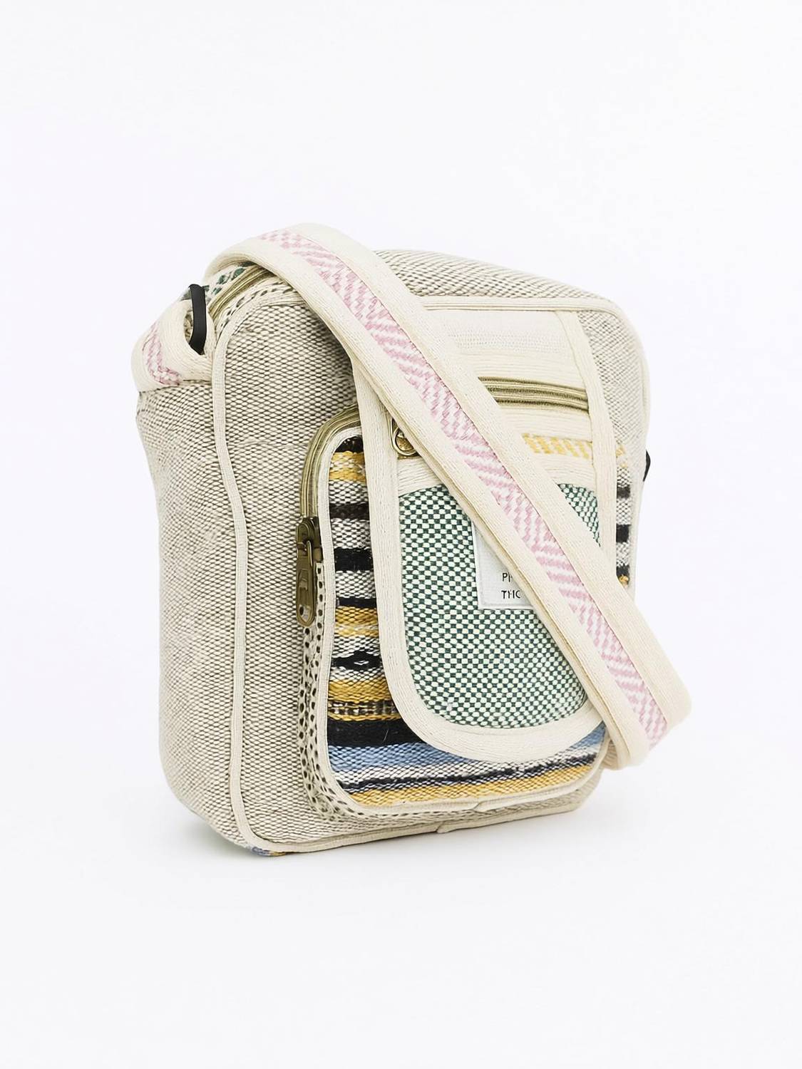 25DEGREE N Multicolor Sling Bag Hemp Multicolor Men & Women Sling Bag Crossbody bag and Shoulder Bag