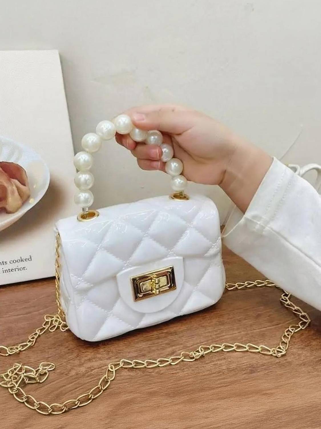 CARRY CARAT White Sling Bag Bag856