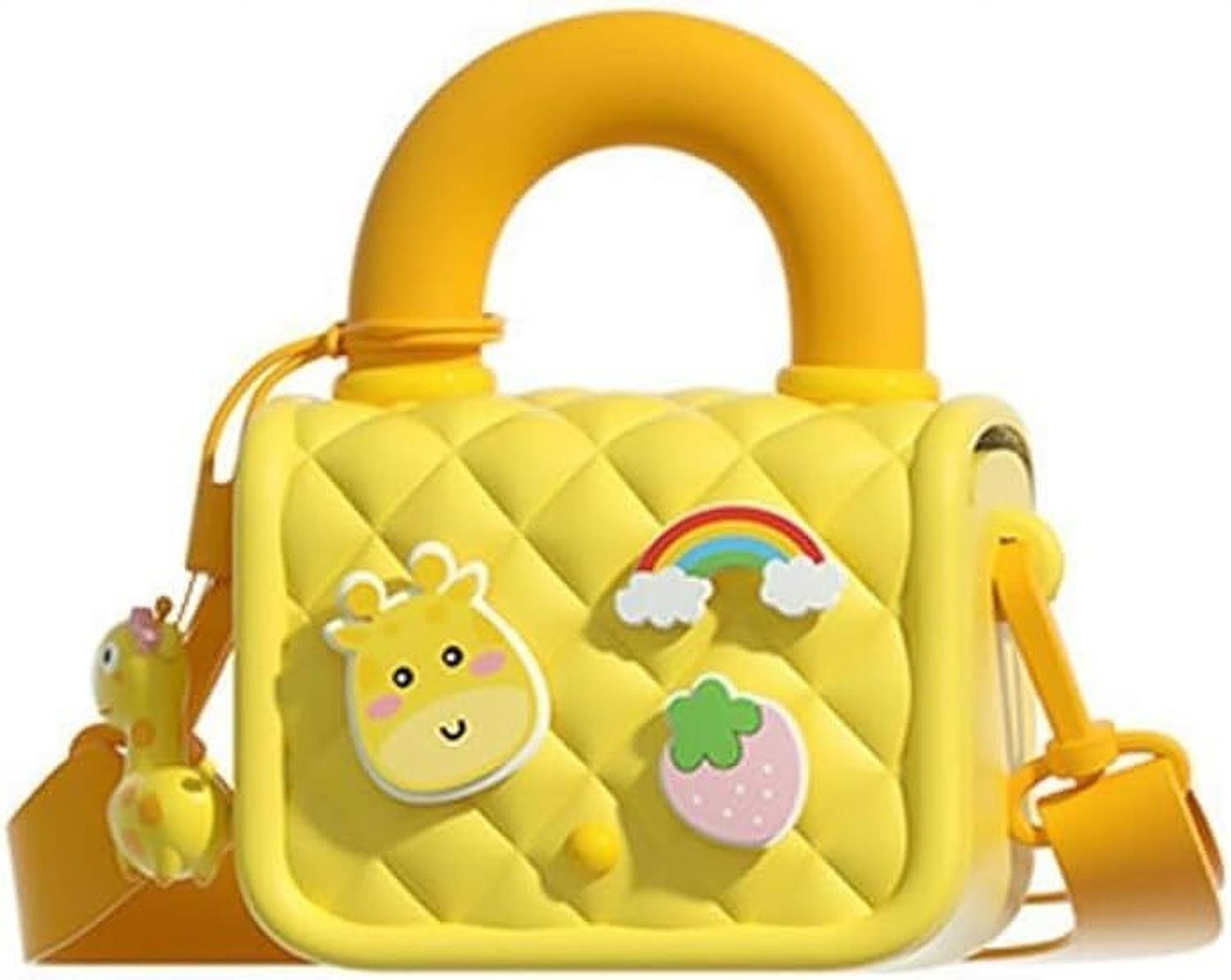 aashita shoppe Yellow Sling Bag Cartoon eva Bag for Girls and Kids, Stylish Multifunctional Side Bag,Cross Bag