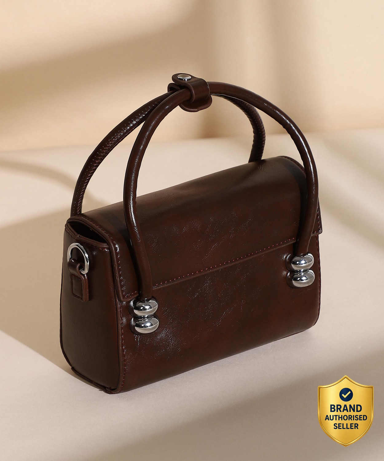 Haute Sauce Brown Sling Bag Women's The Orb Mini Sling Bag - Coffee Brown