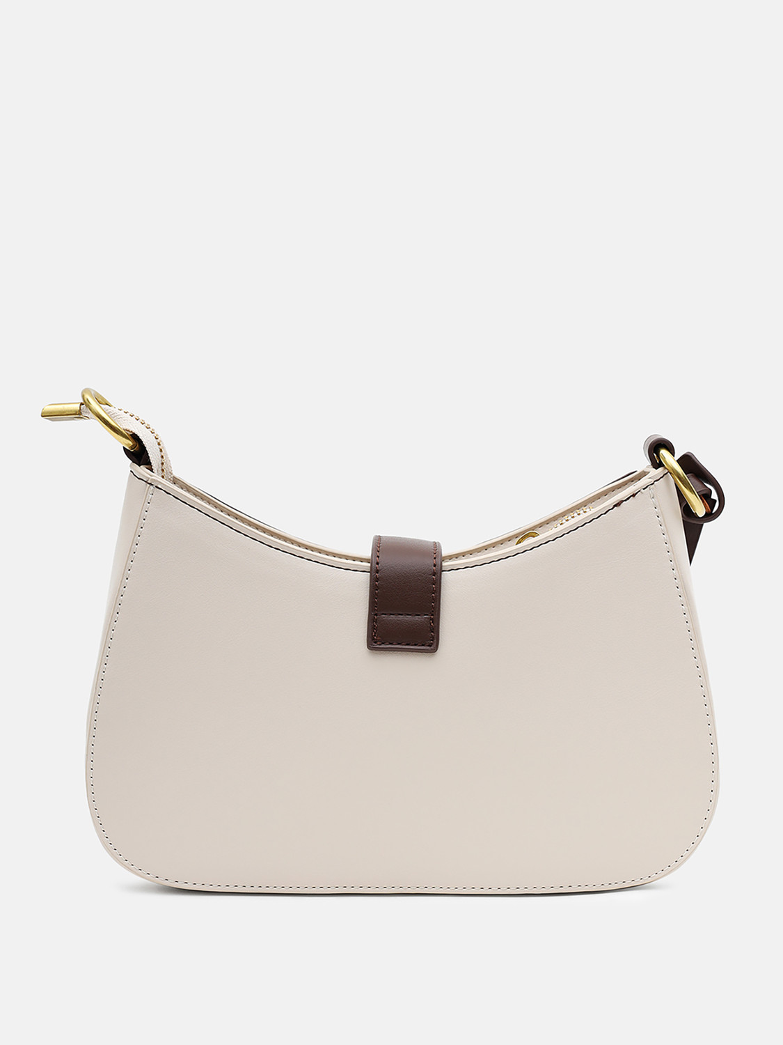 Image of KAZO White Sling Bag DT0847OFWTBRN