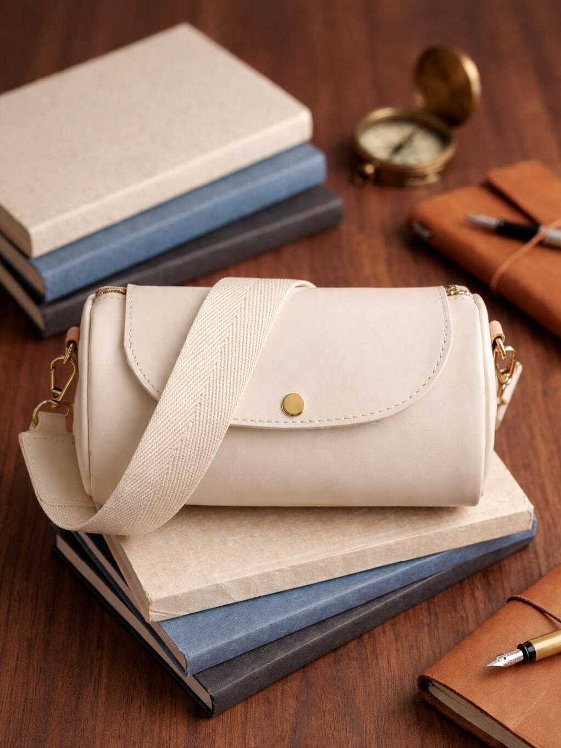 BAGPAD White Sling Bag Sling Bag White