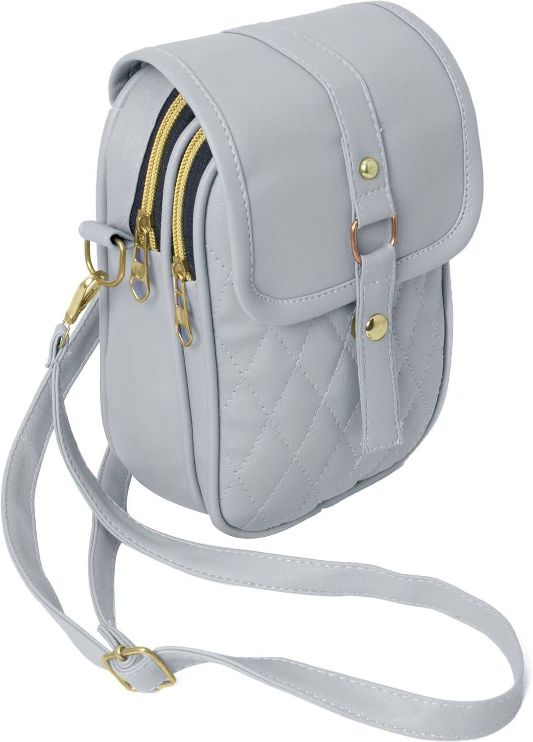 Aleem Grey Sling Bag Unique Mobile Bag For Woman/Girls