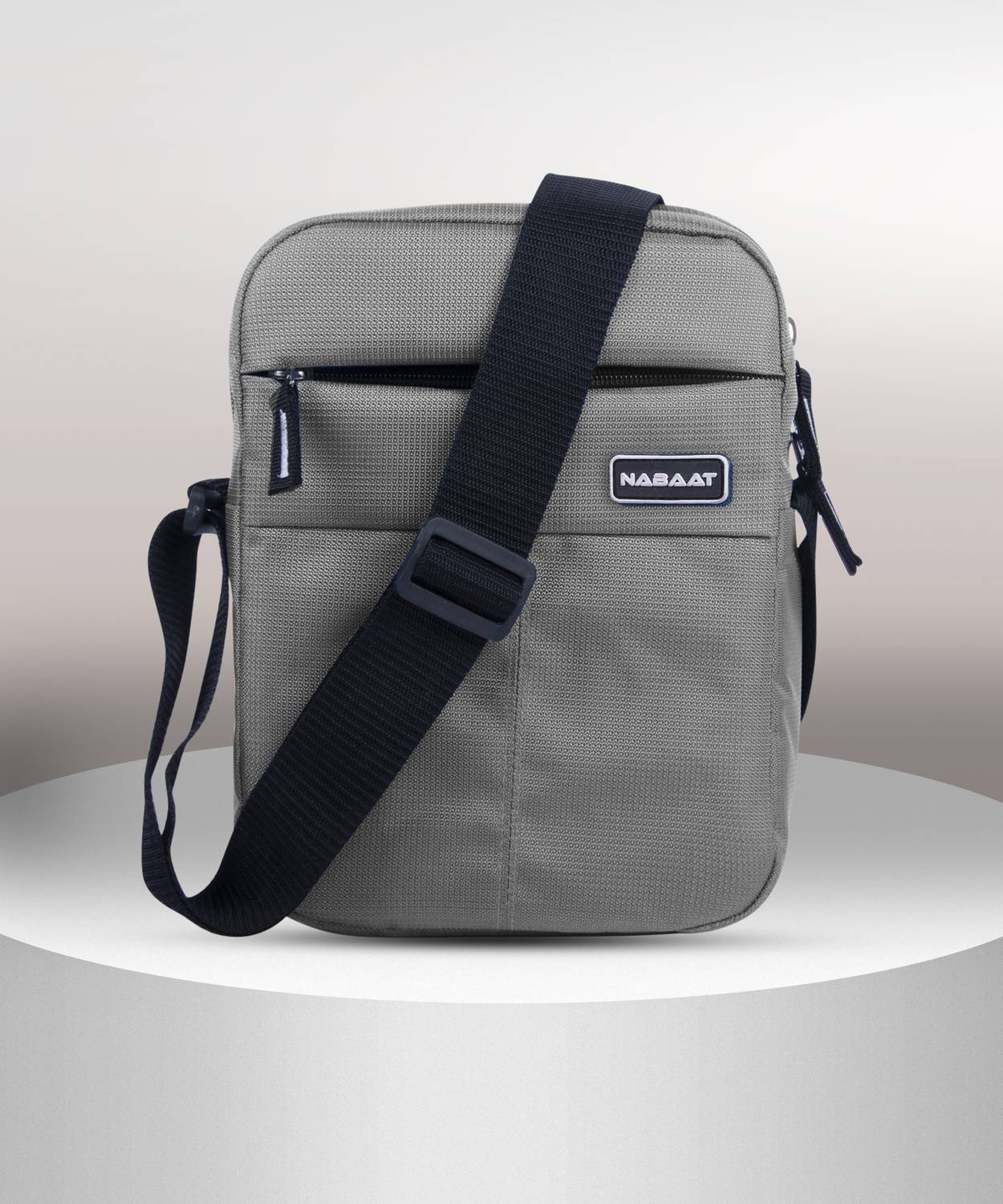 Nabaat Grey Sling Bag - Image 1