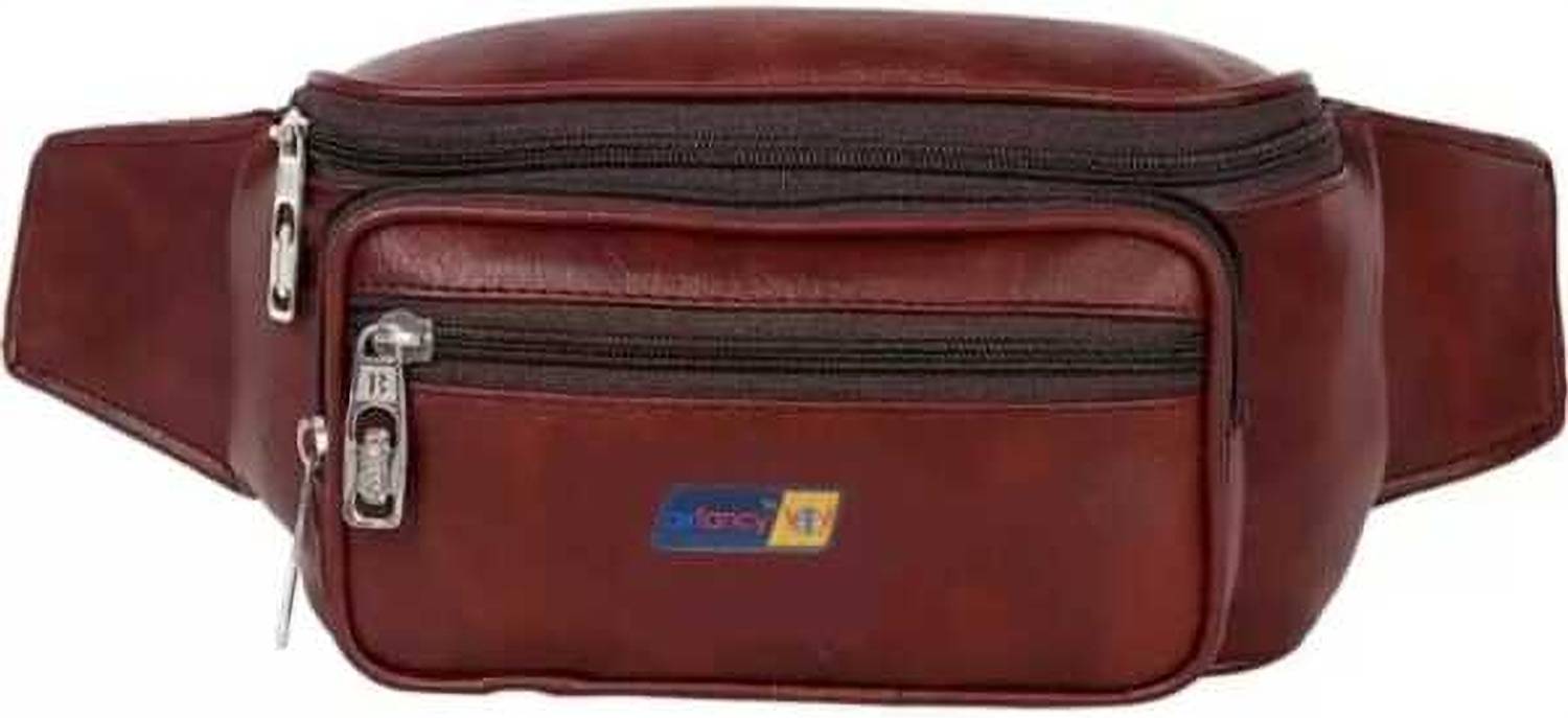 Airfancy Tan Messenger Bag waist bag waist pouch outdoor casual sports pockets waist bag