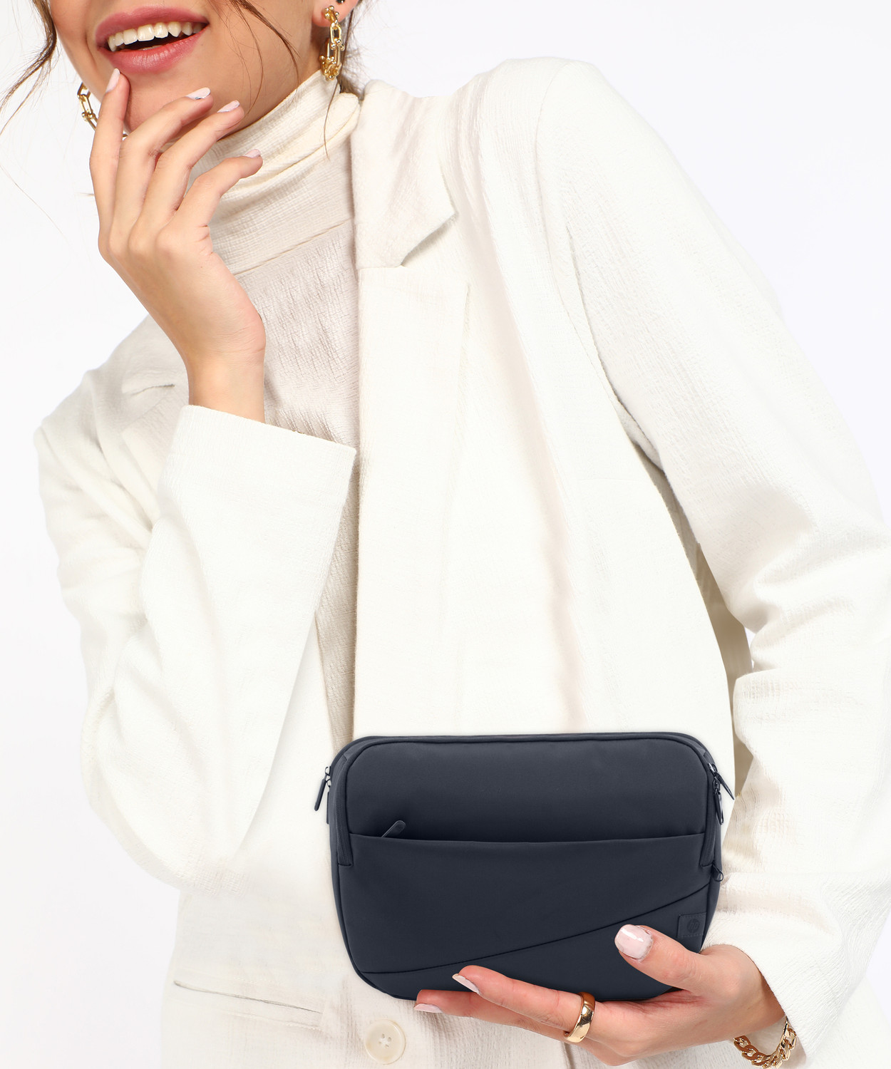 Image of HP Blue Sling Bag Creator 13.3-inch Laptop Sling
