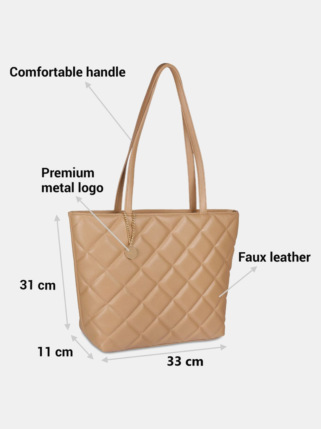 Image of MOCHI Beige Tote 66-365