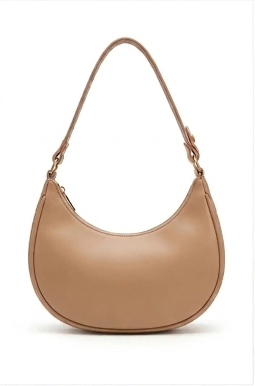 Image of NOORI Beige Sling Bag Women Half Moon Premium Sling Bag