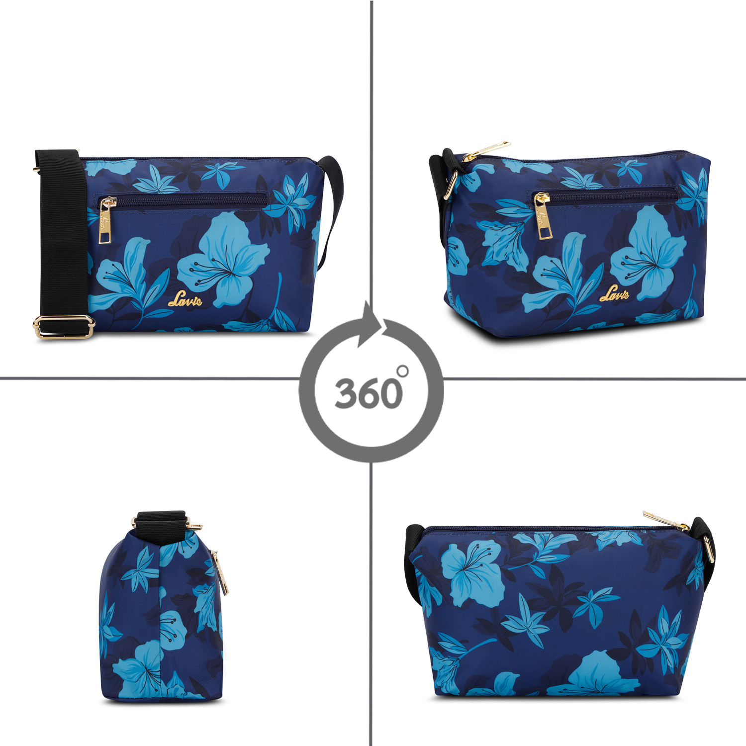 Image of LAVIE Blue Sling Bag Trixie