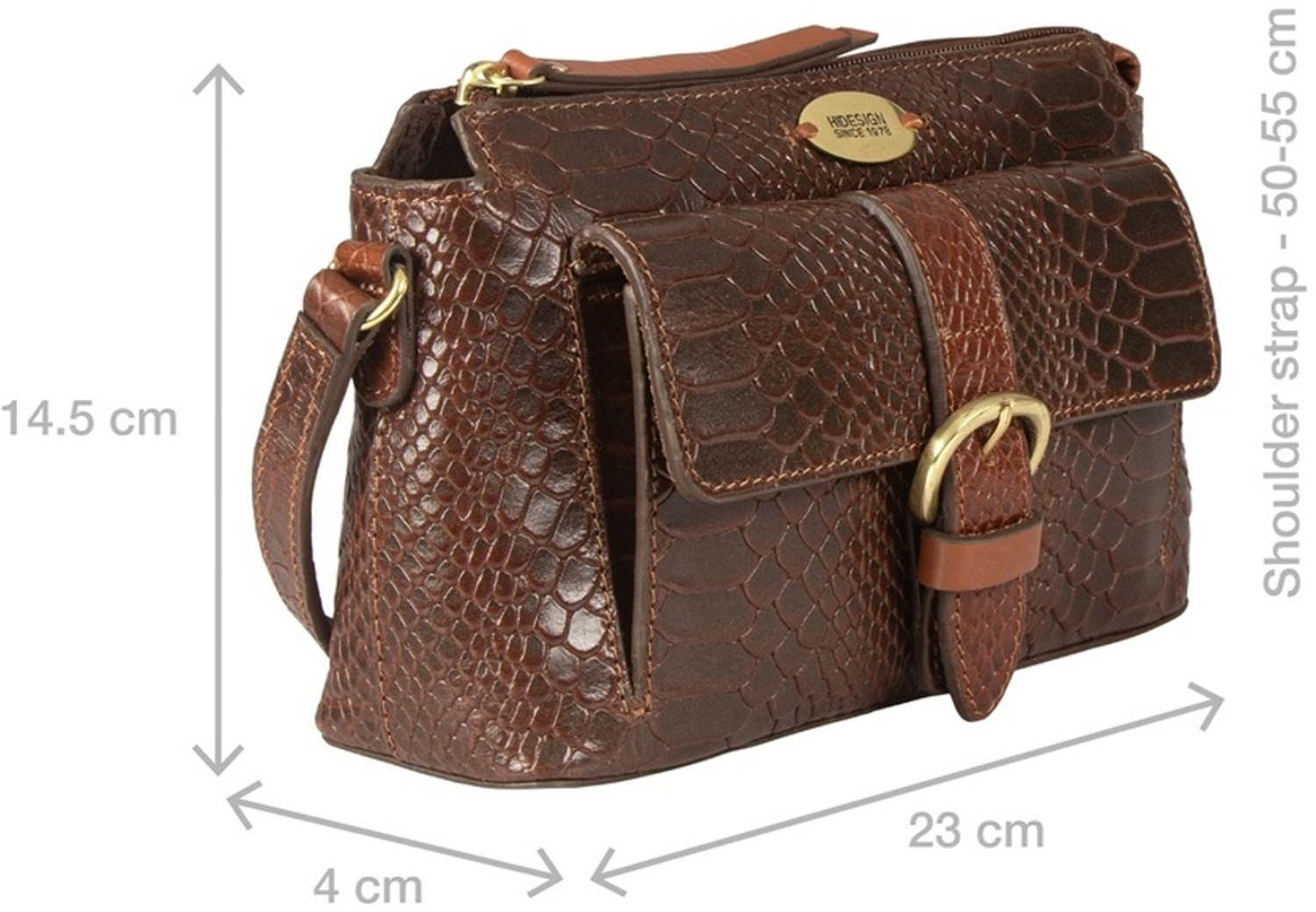 Image of HIDESIGN Tan Women Sling Bag SINCLAIR