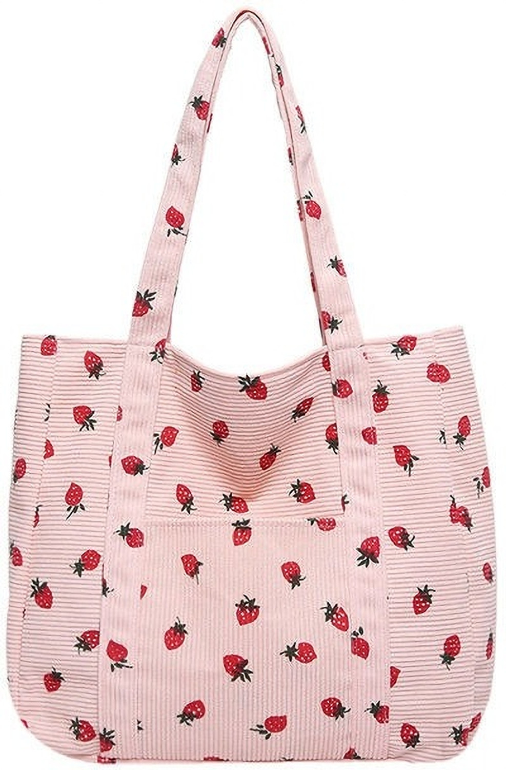 Image of Devijash Pink Shoulder Bag Cute Korean-Style Strawberry Tote