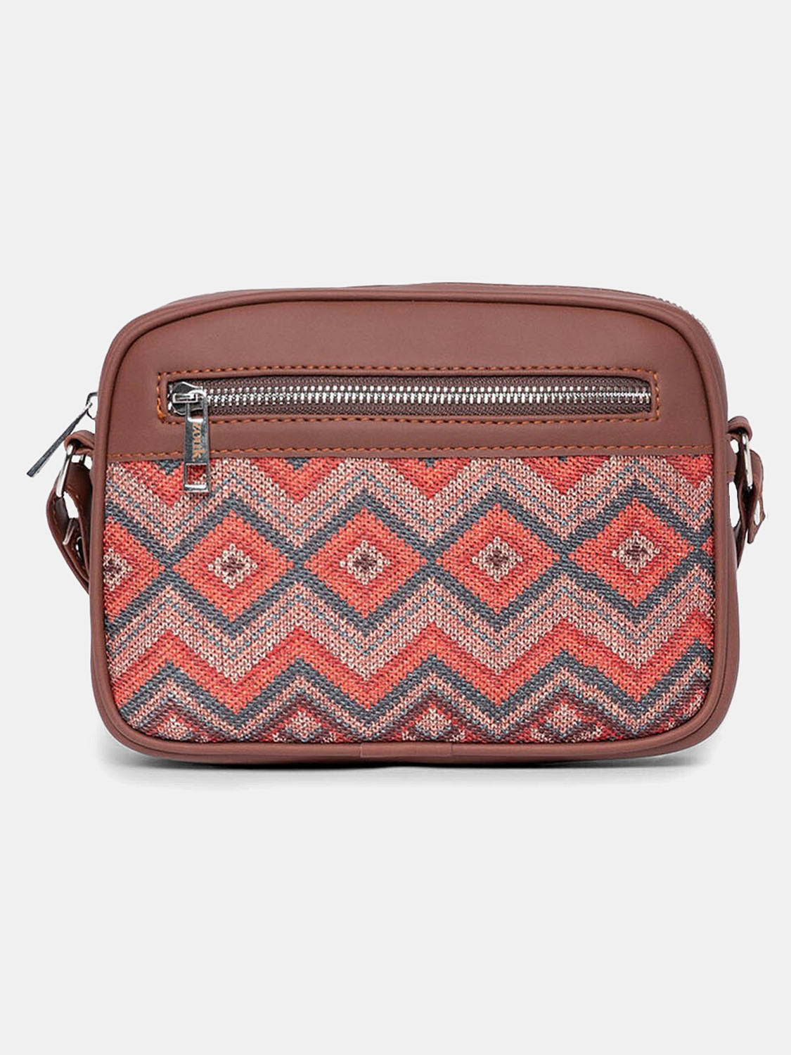 Image of ZOUK Multicolor Sling Bag Gwalior Weaves Sling Bag