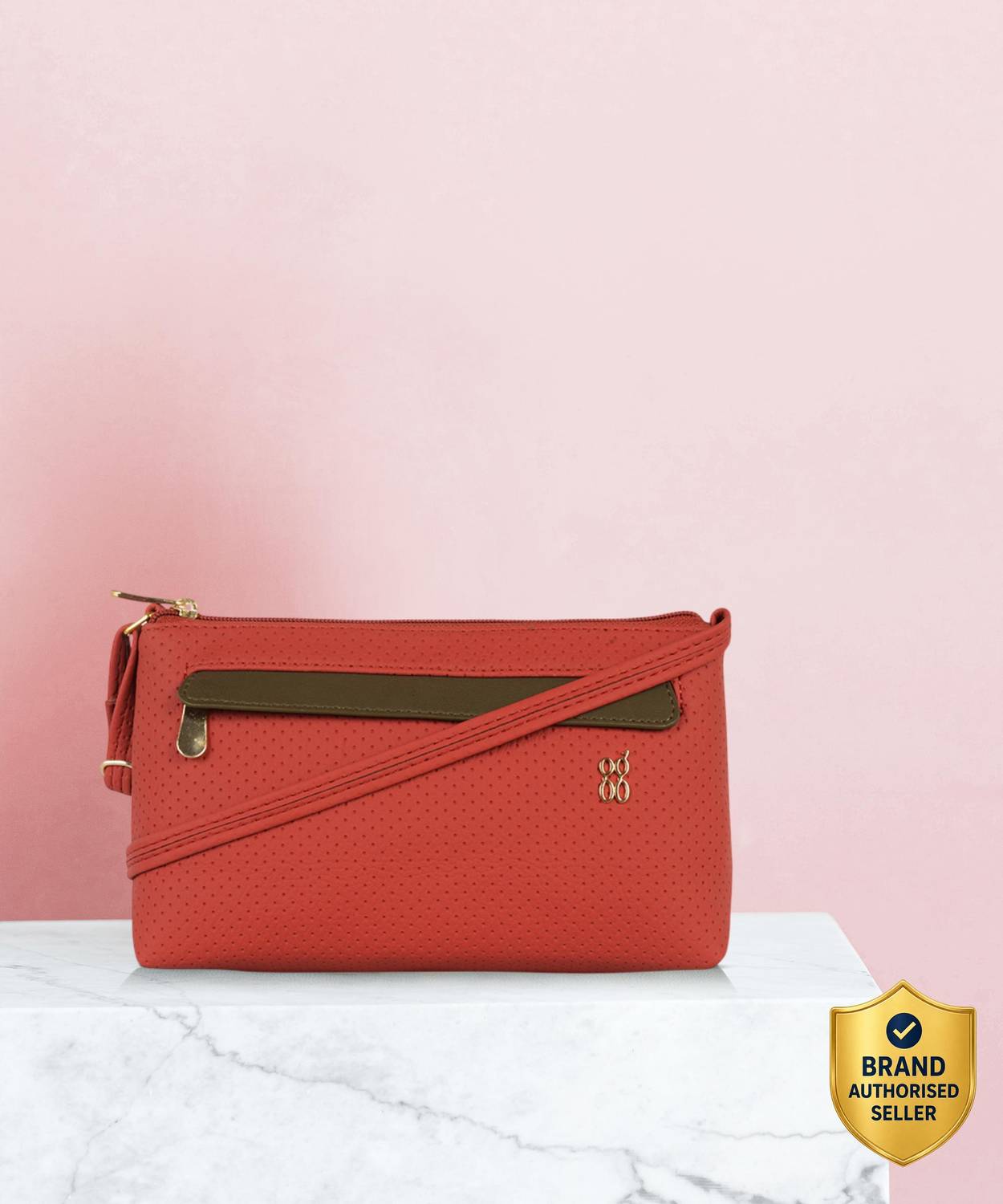 Baggit Red Sling Bag XL Sling Bag Lpxe Locksy 3T5 E Droplet Red