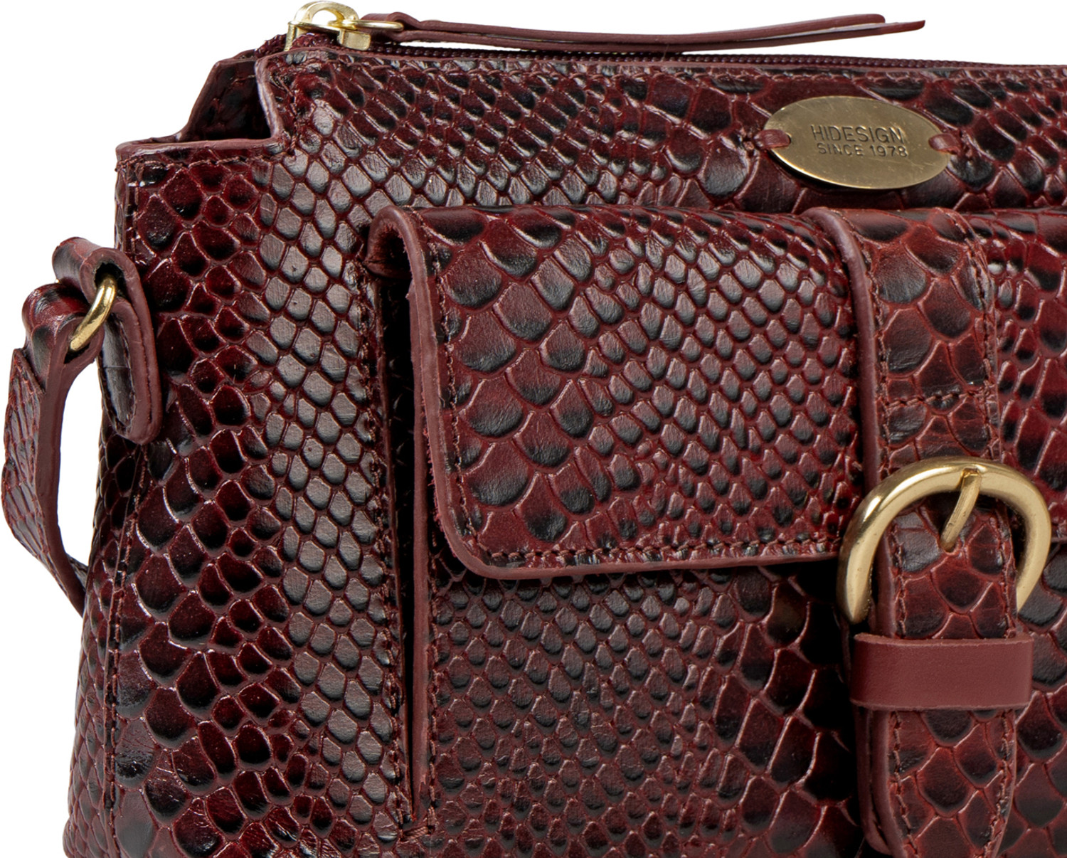 Image of HIDESIGN Red Sling Bag SINCLAIR