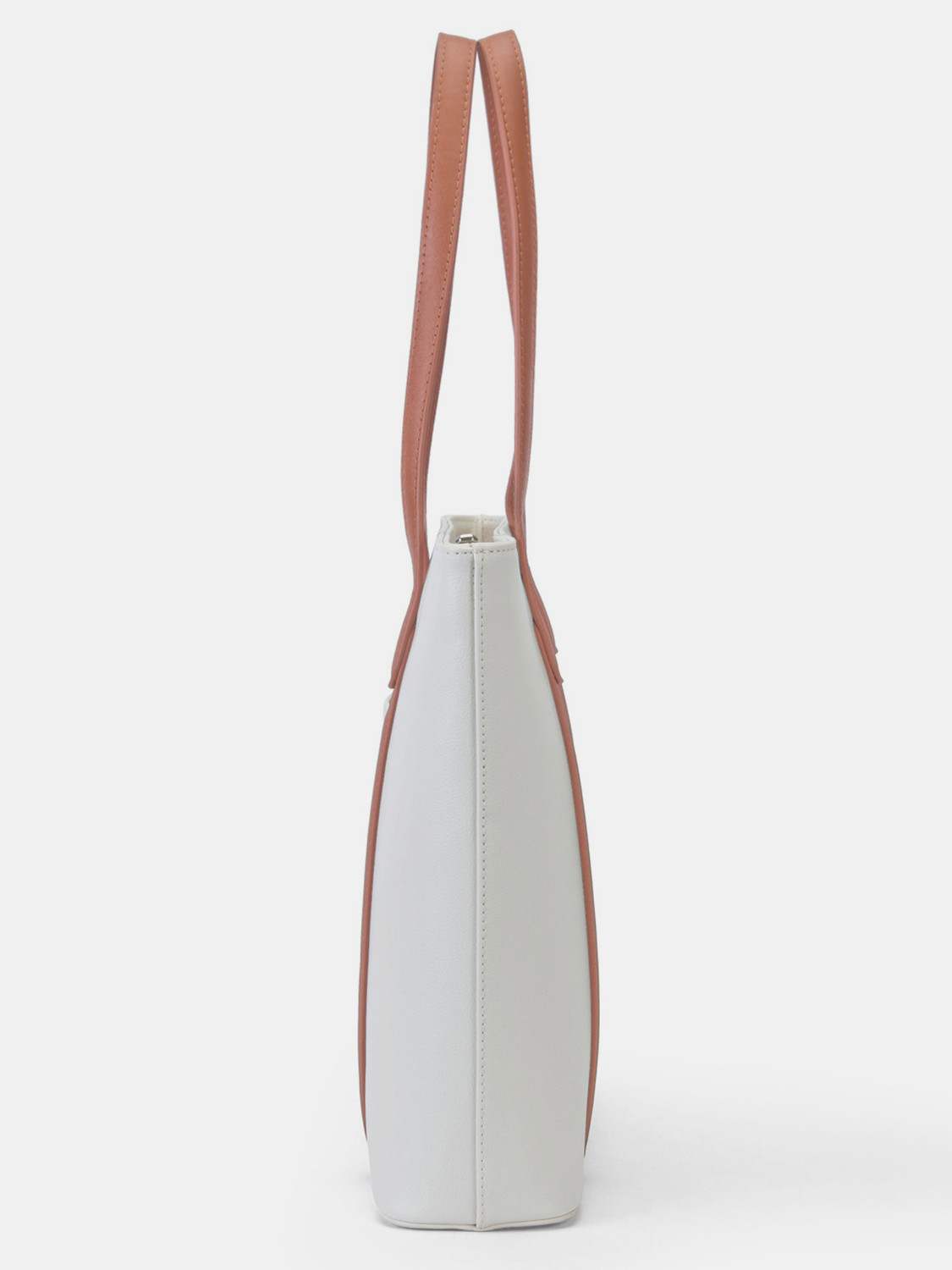 Image of LINO PERROS White Tote Valley Everyday Bag