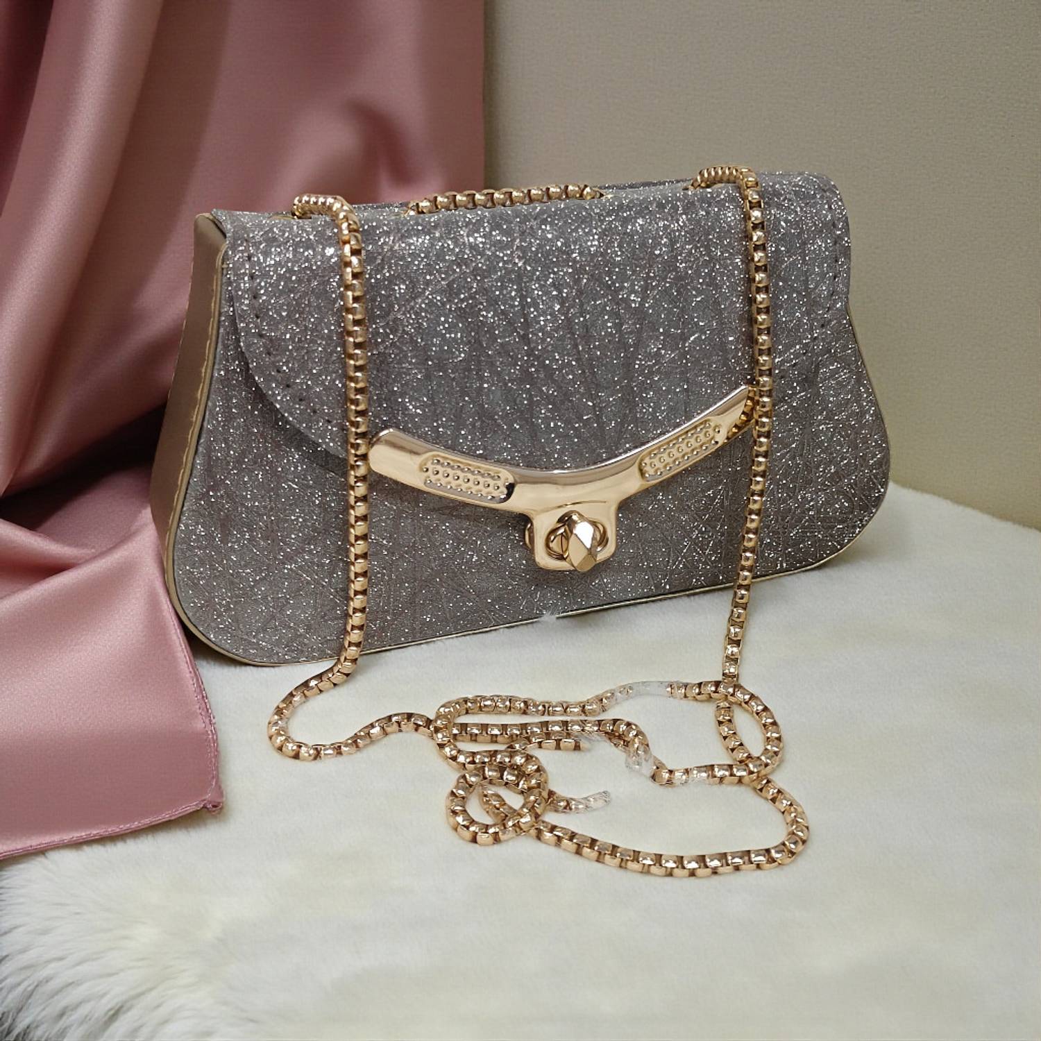Alzius Grey Sling Bag Celestia Gleam Sling