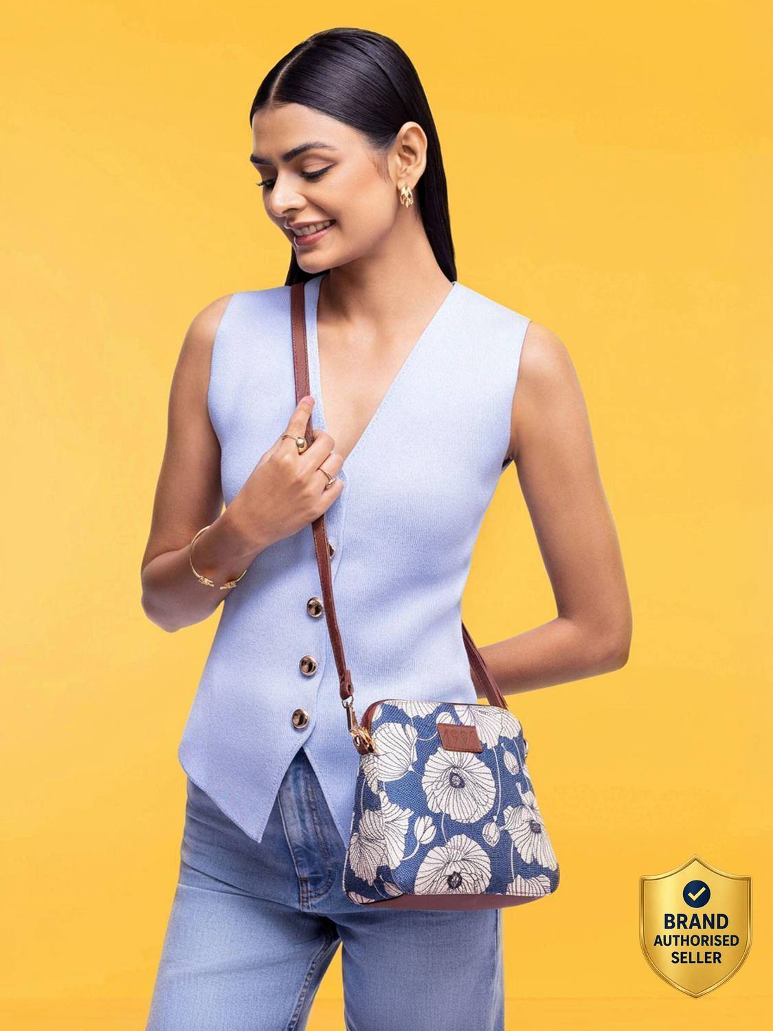 ZOUK Blue Sling Bag 1991 Nilgiri Lapis
