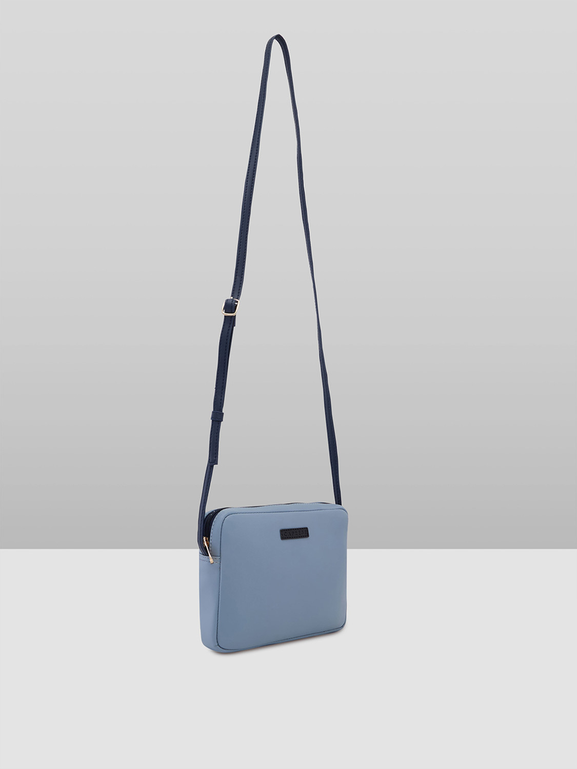 Image of Caprese Blue Sling Bag Maree