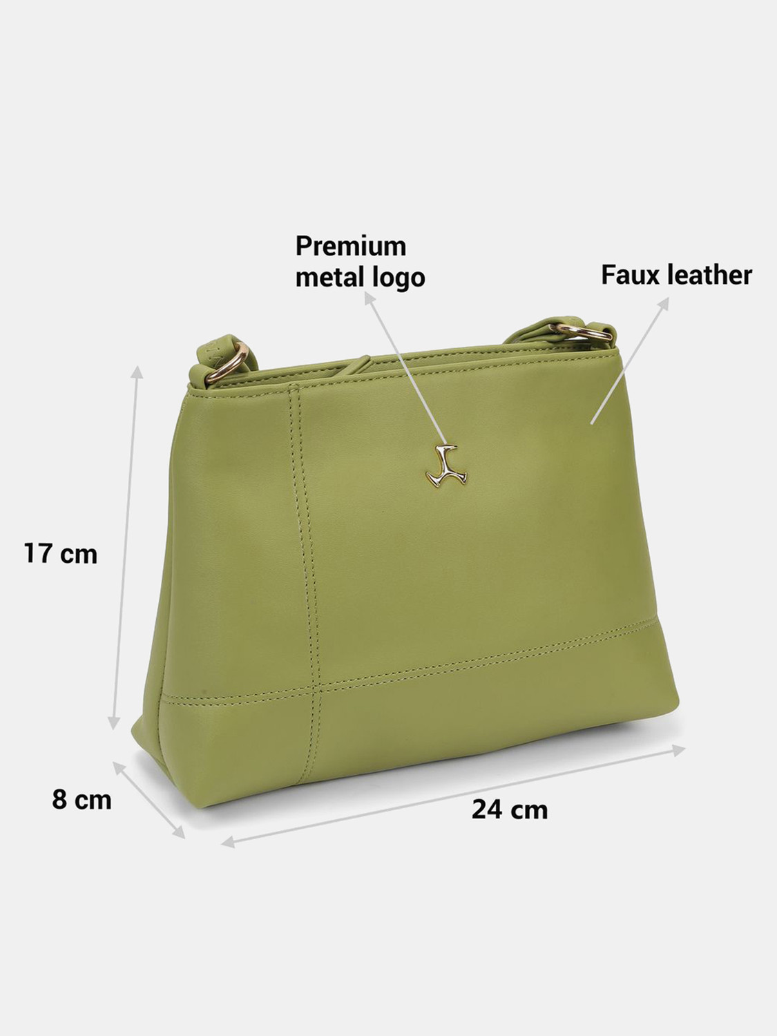 Image of MOCHI Green Sling Bag 66-710