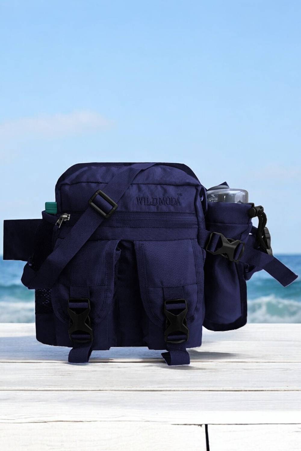 Wildmoda Blue AdventurePro Sling Bag - Image 5