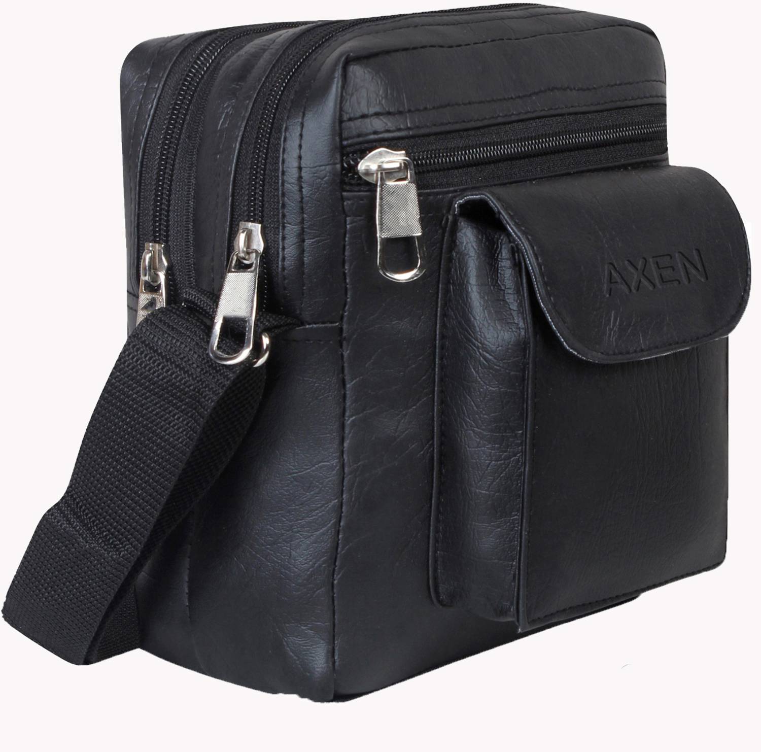 Axen Black Sling Bag New Design Sling Bag For Men & Women
