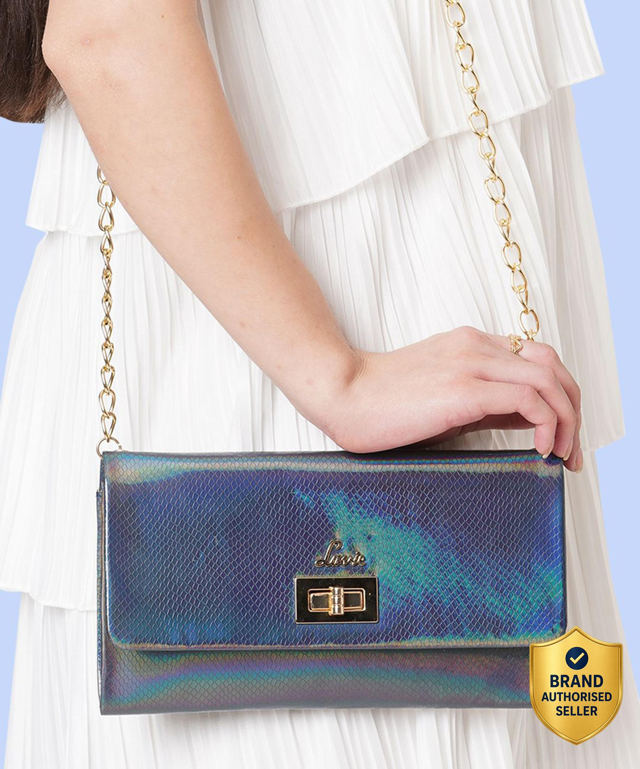 Image of LAVIE Grey Sling Bag Quint