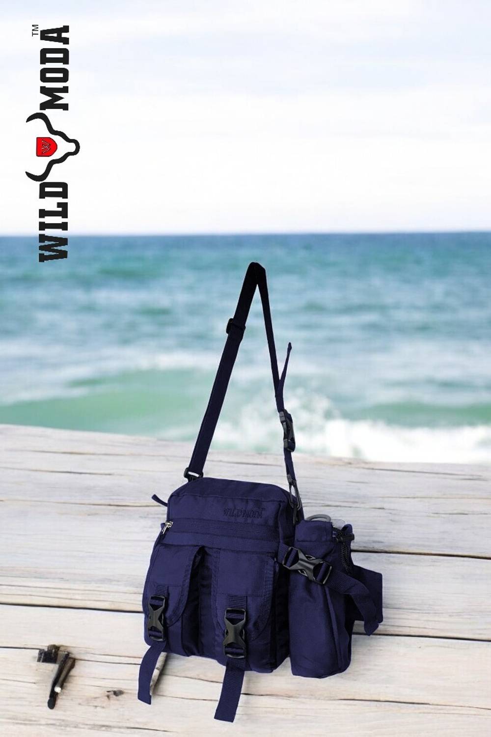 Wildmoda Blue AdventurePro Sling Bag - Image 2