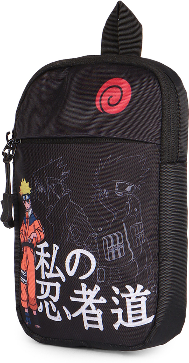 Image of BEWAKOOF Black Sling Bag Unisex Sling Bag