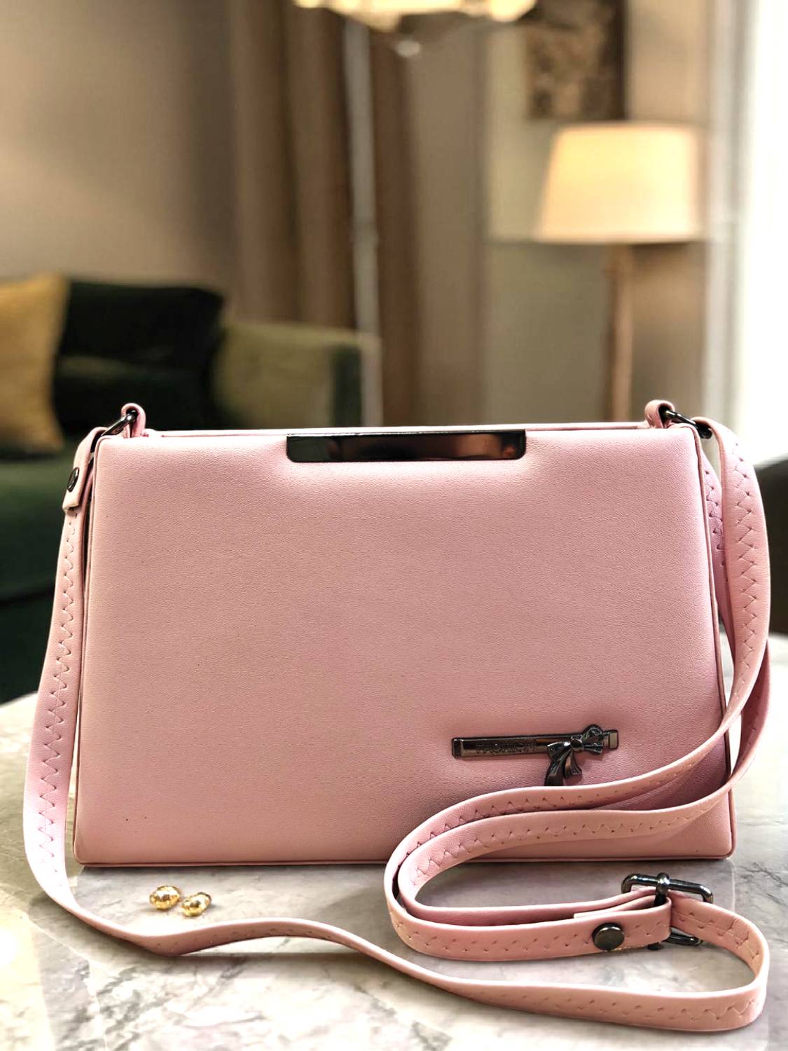 ANISHTRADERS Pink Sling Bag Women Stylish Sling Bag for Women Side Purse Crossbody Handbag