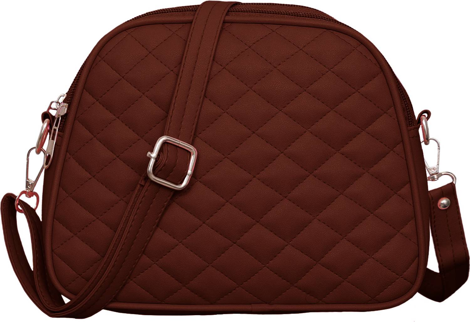 AELO Brown Sling Bag TRENDY SLING BAG