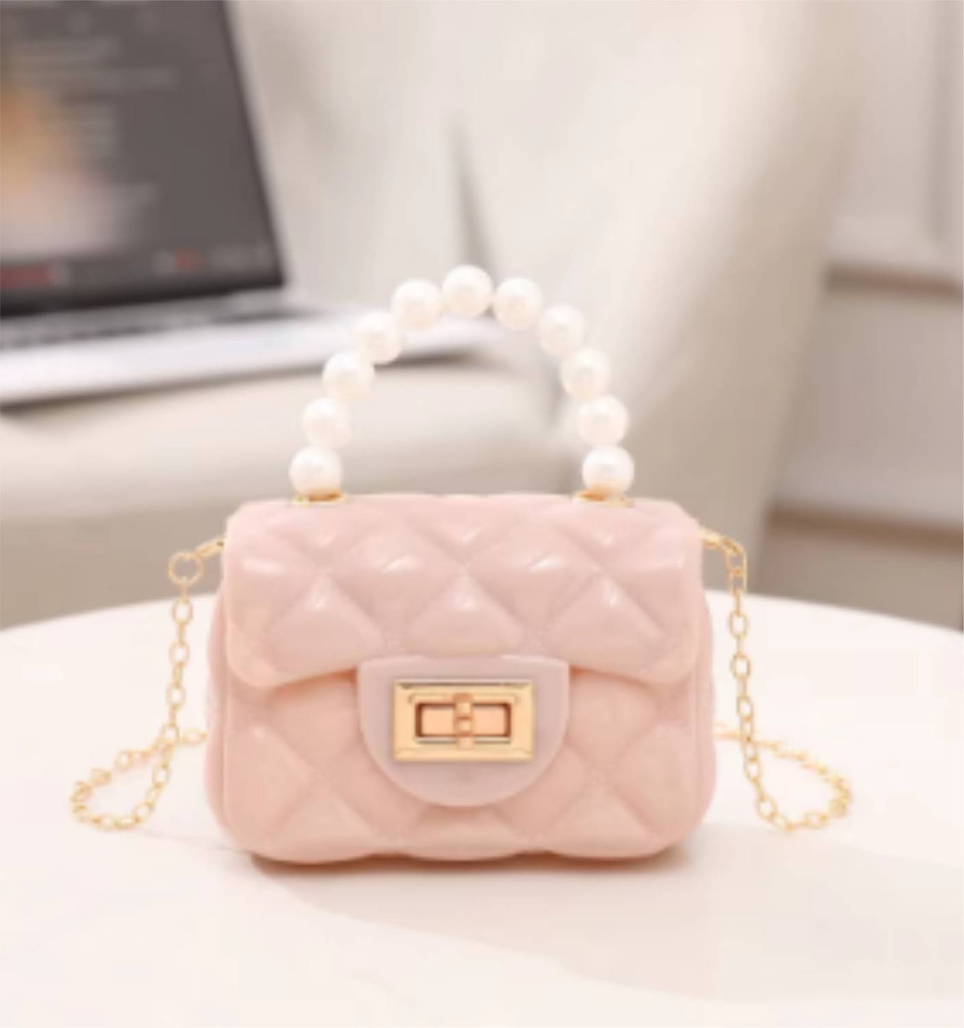 CARRY CARAT Brown Sling Bag Small jelly silicone sling bag