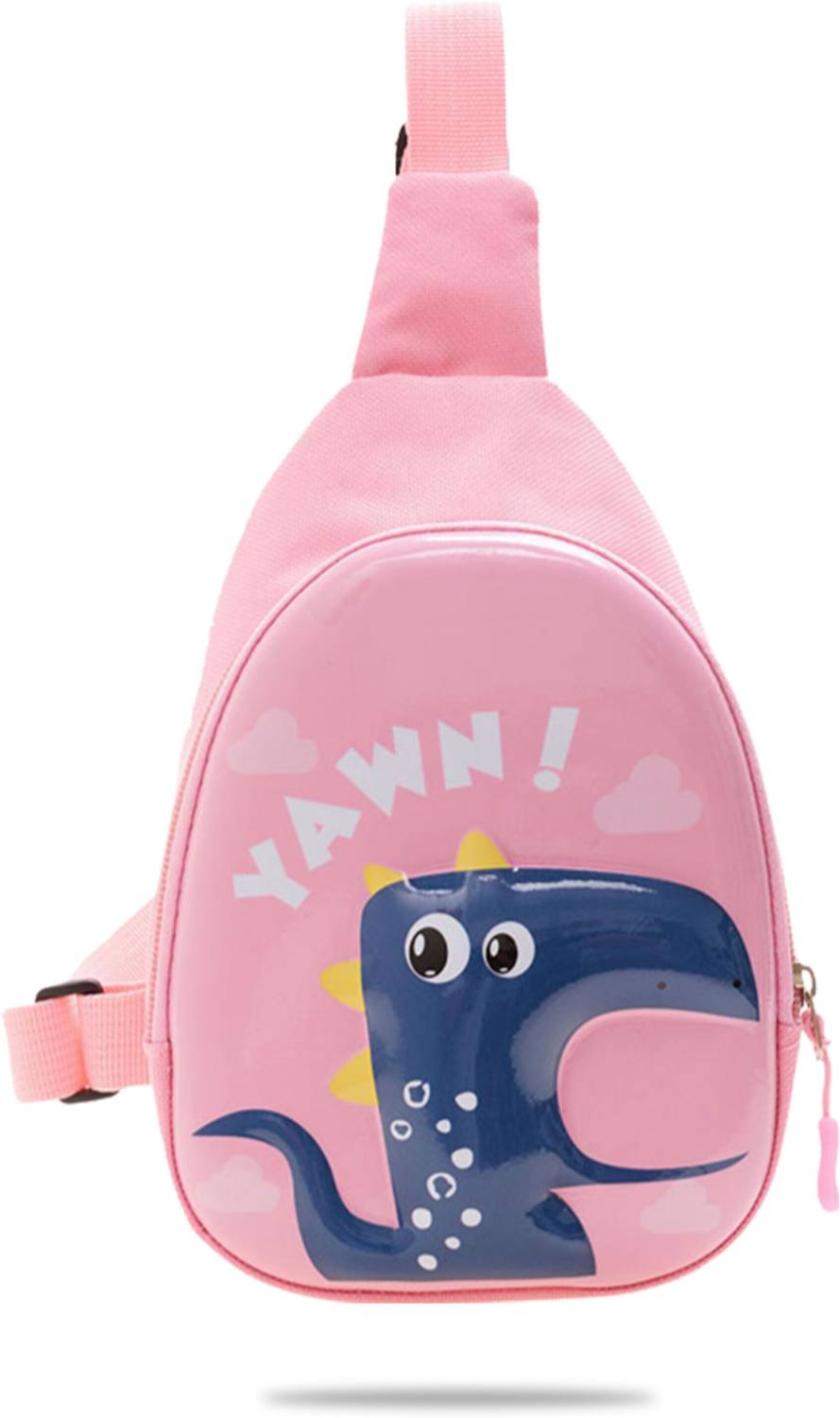 Bembika Pink Sling Bag Baby Functional Baby Shoulder Bag for Kids Stylish Cross Body Sling Bag - Pink