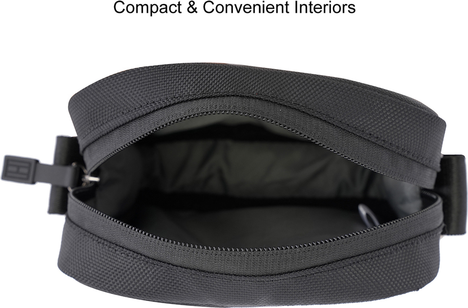 Image of TOMMY HILFIGER Black Sling Bag Pittsburg