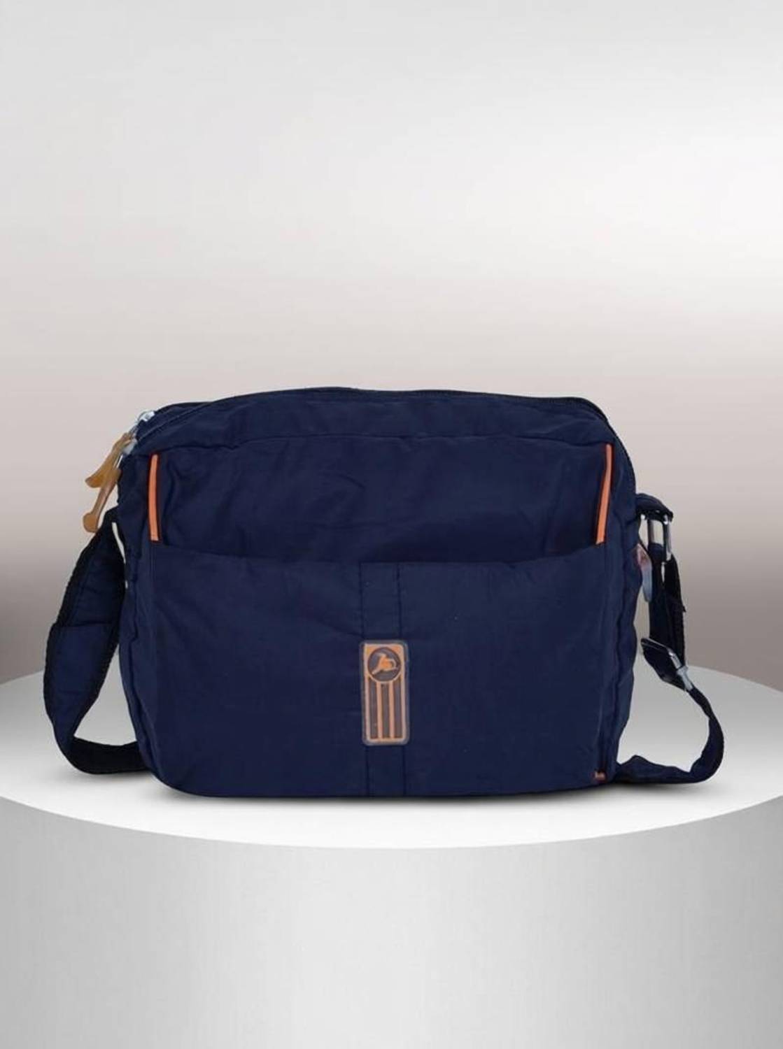 Bright Luggage Blue Sling Bag Unisex Polyester Blue Sling & Cross-Body Bag (BL52LB)