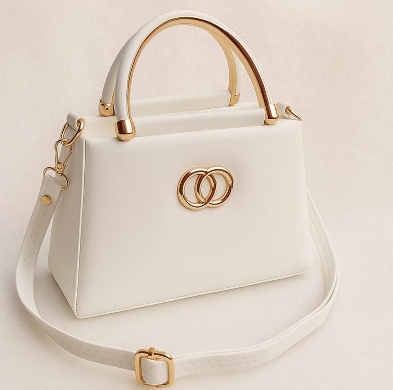 Buy Zoyaebazar Women White Hand-held Bag OFFWHITE Online @ Best