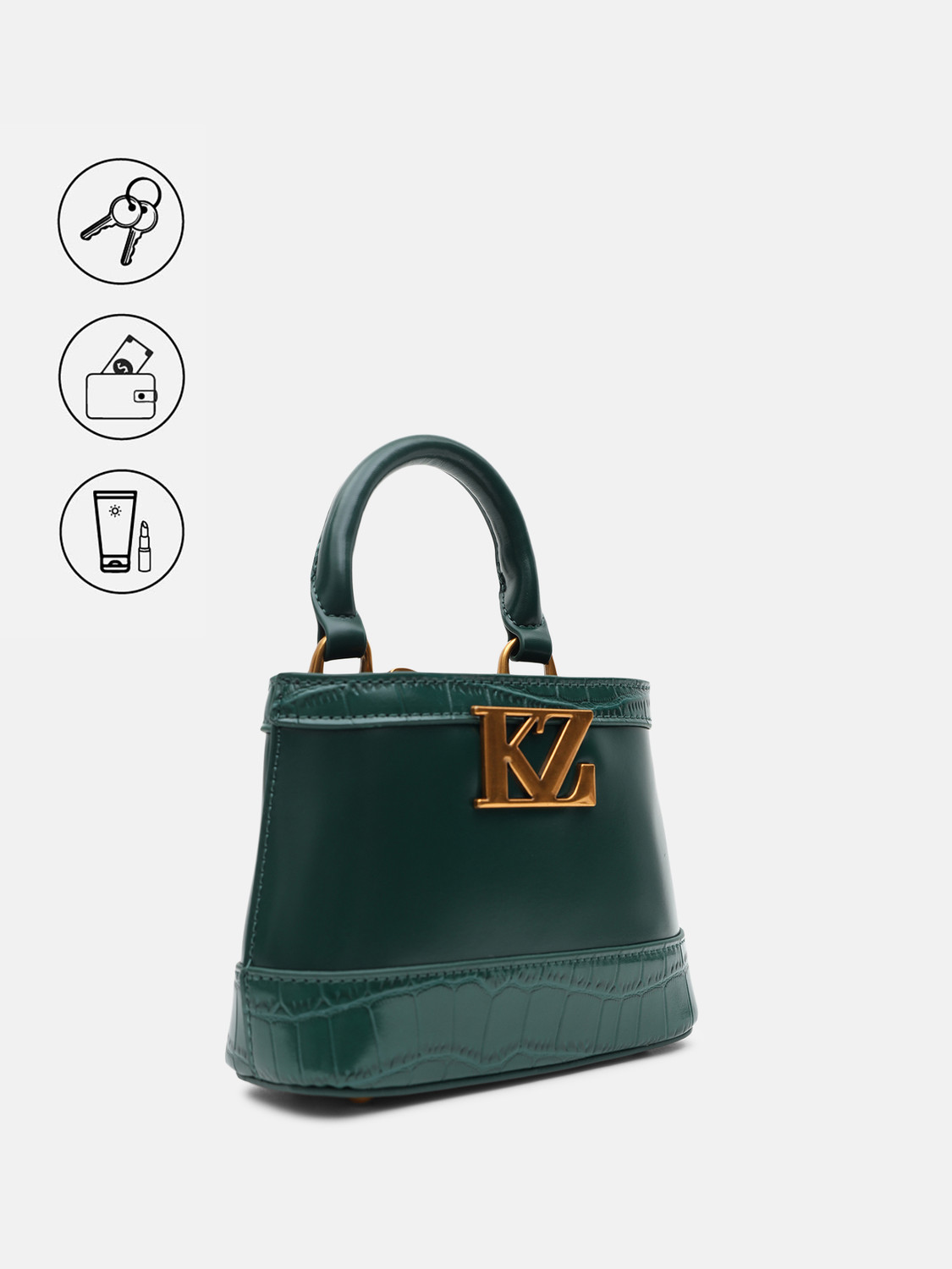 Image of KAZO Green Sling Bag Bag
