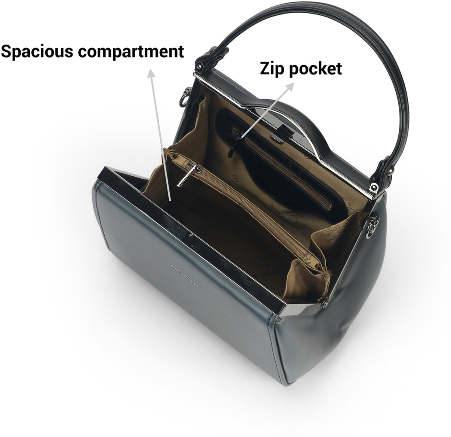 Image of MOCHI Black Sling Bag 66-751