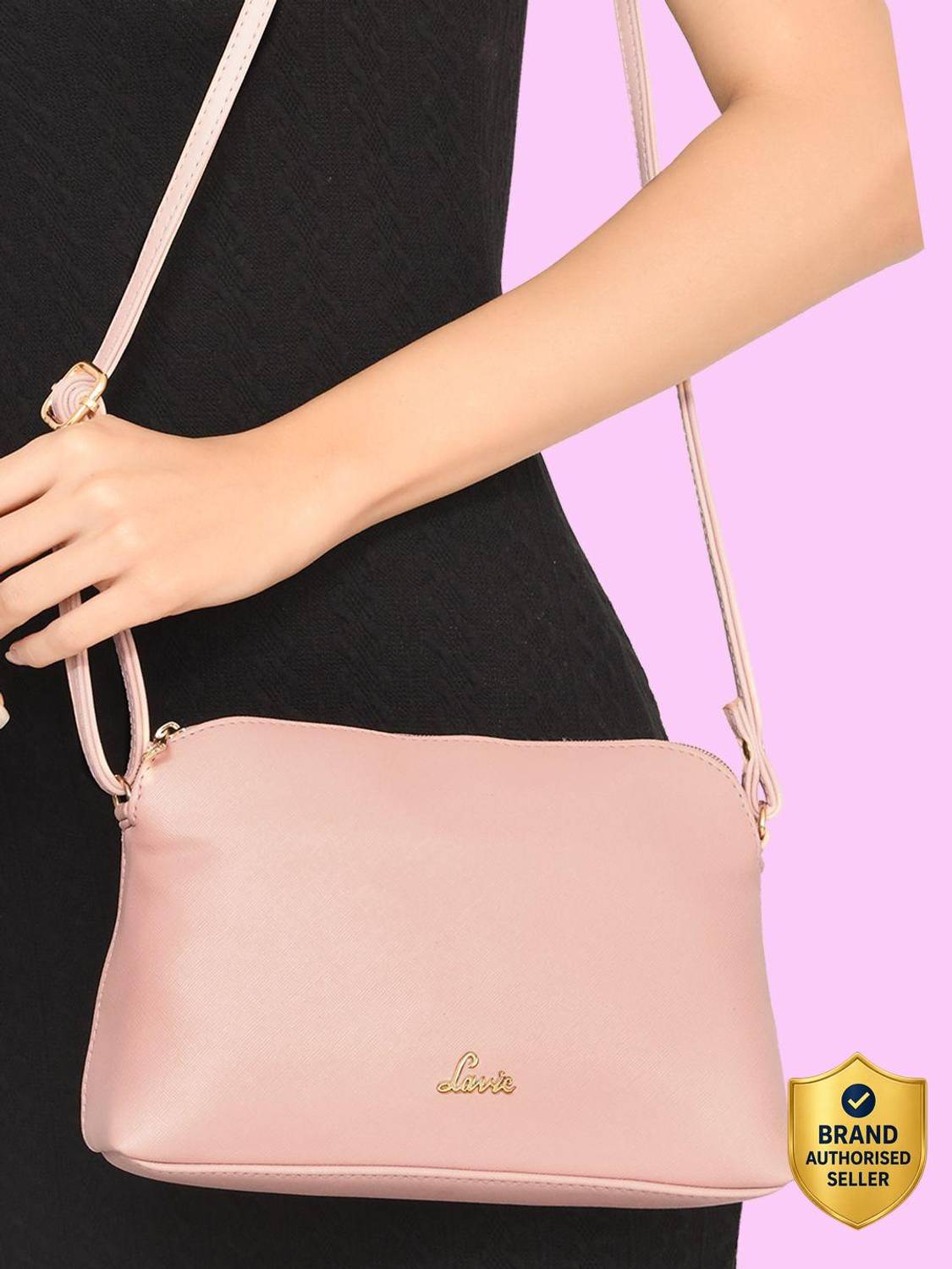 Lavie Beige Sling Bag at ₹459 (80% Off) – Flipkart