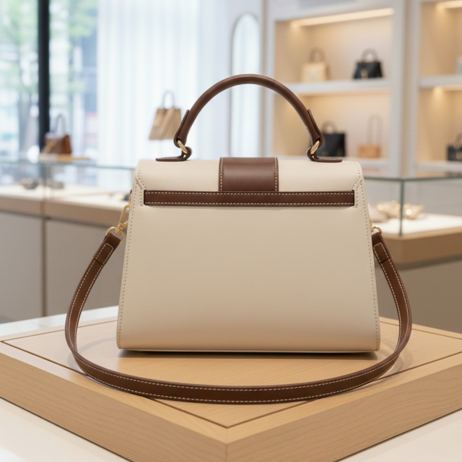 Image of Harnoor Enterprises White Sling Bag 803