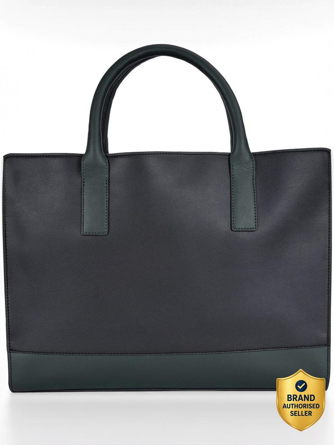 Image of United Colors of Benetton Men & Women Black Messenger Bag