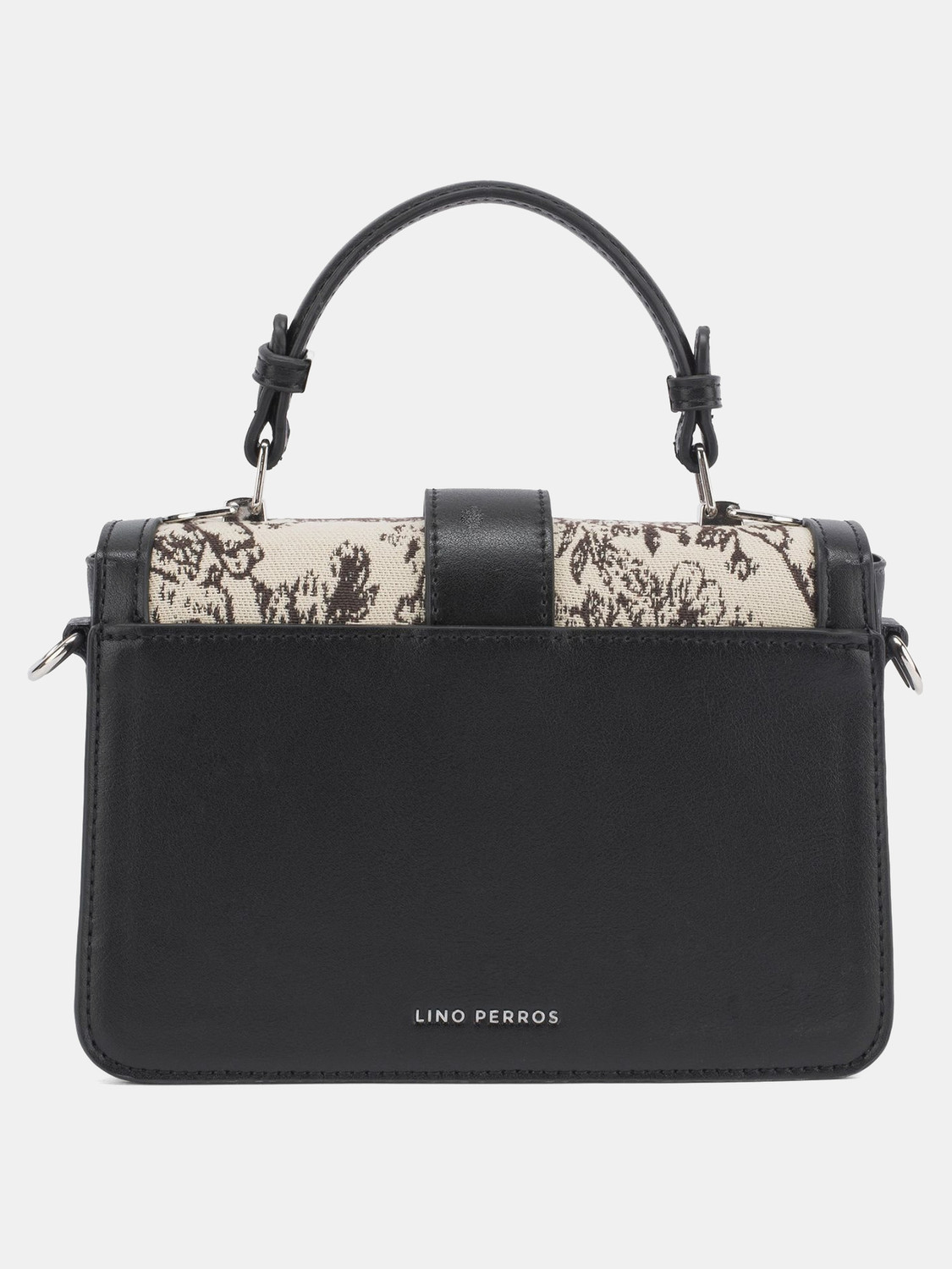 Image of LINO PERROS White Sling Bag Valley Floral-Infused